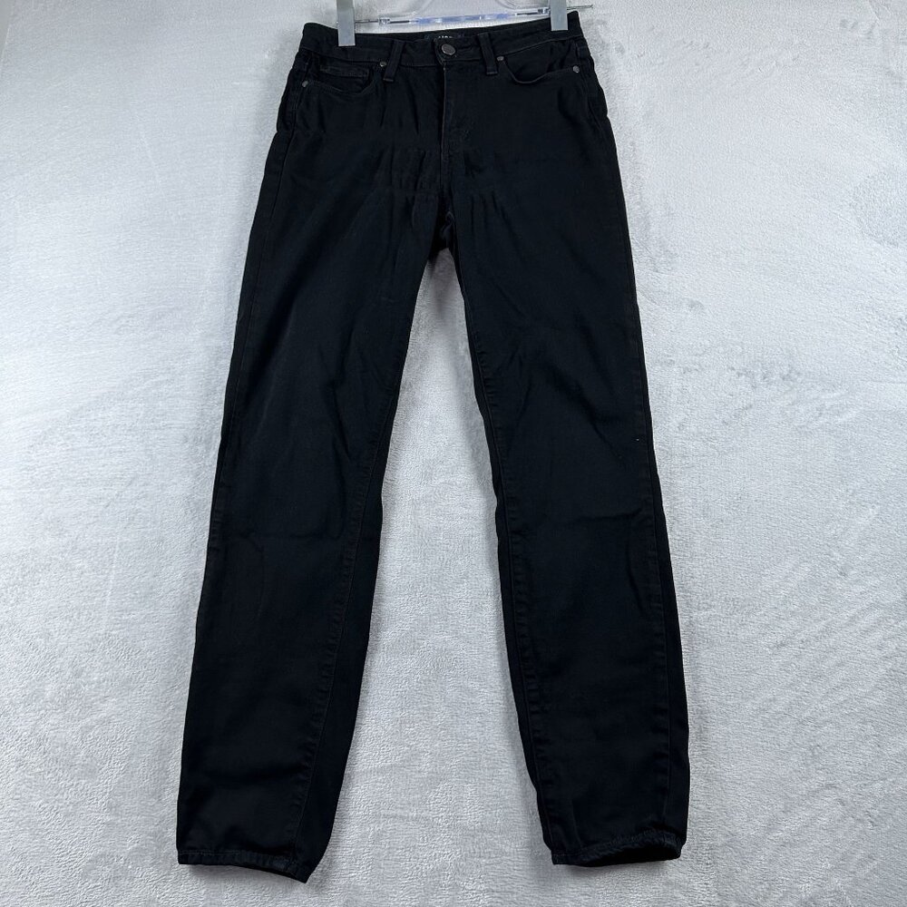 Paige Hoxton Ultra Skinny Jeans Womens Size 26 Mid Rise Stretch Black